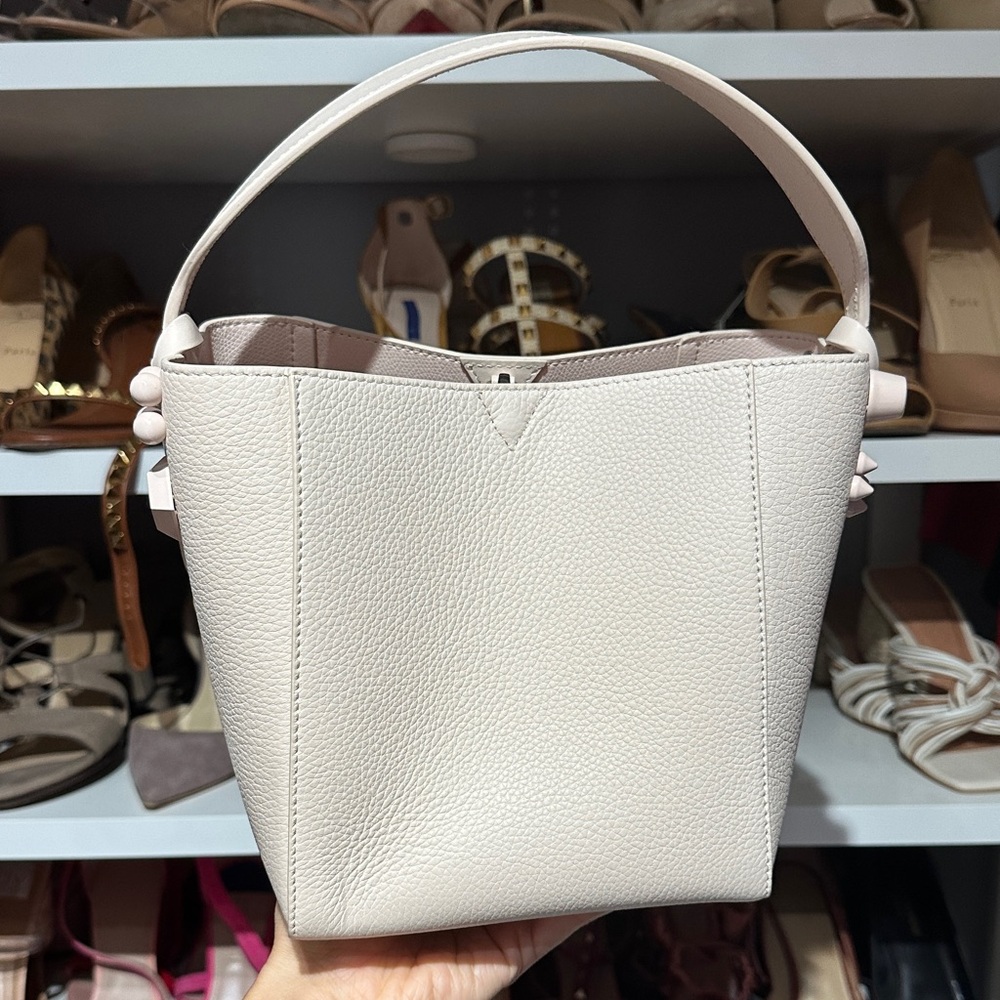 Christian Louboutin Cabachic Mini leather bucket bag